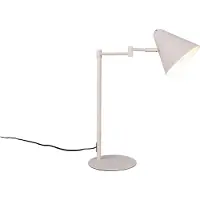 TRIO Design tafellamp Cosima grijs