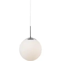 Noortrade Cafe LED Hanglamp | 1x E27 Max 15W | Dimbaar | Wit