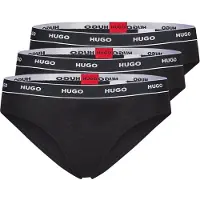HUGO Slip 'TRIPLET BRIEF STRIPE' rood / zwart / wit