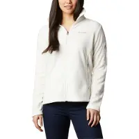 Columbia Functionele fleece jas 'Fast Trek II' lichtgrijs / wit