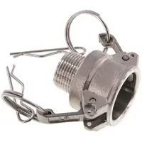 Tameson Camlock DN 20 (3/4'') Koppeling RvsR 3/4'' met buitendraad Type B MIL-C-27487