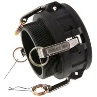 Tameson Camlock DN 90 (4'') Koppeling PolypropyleenR 4'' met buitendraad Type B MIL-C-27487
