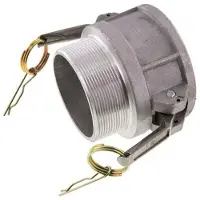 Tameson Camlock DN 75 (3'') Koppeling AluminiumR 3'' met buitendraad Type B MIL-C-27487