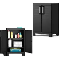 Keter Detroit Opbergkast laag - 2 planken