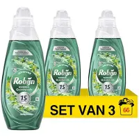 Robijn Quickwash - Vloeibaar Wasmiddel - Spring Blossom - 3 flessen - 66 wasbeurten - Voordeelverpakking