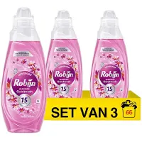 Robijn Quickwash - Vloeibaar Wasmiddel - Sunset Bloom - 3 flessen - 66 Wasbeurten - Voordeelverpakking