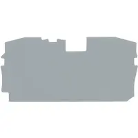 Wago TopJob S Eind En Tussenplaat Grijs 1mm - 2010-1291 [20 Stuks]