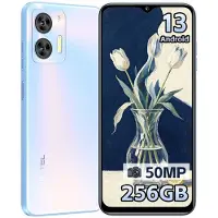 Oukitel C35 Smartphone 4G - 24 GB (12+12) RAM / 256 GB ROM - 6,56" HD - 50 MP - 5150 mAh - Android 13 - GPS - Blauw