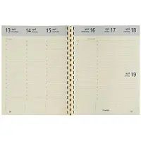 Brepols Optivision weekagenda met uurindeling 2027 navulling (1 week per 2 pagina's) NL