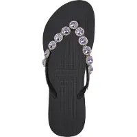 Uzurii | Teenslippers | Dames | Zwart | Maat 39/40