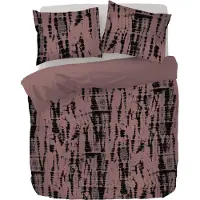 Kayori Dekbedovertrek Sai Mauve Percal-240 x 200 / 220 cm | Lits-Jumeaux