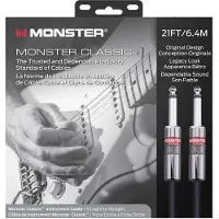 Monster Cable Classic Gitaarkabel 6.4 Meter Recht/Rechte Pluggen 600496