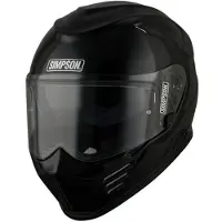 Simpson Venom Solid 06 helm, zwart, maat M (58)