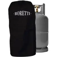 Boretti - hoes gasfles - zwart - waterbestendig