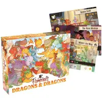 Cardboard Alchemy Flamecraft - Dragons & Dragons Expansion