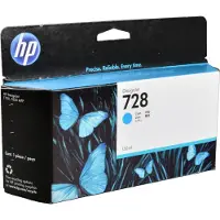 HP Inktcartridge 728 (F9J67A) Cyaan