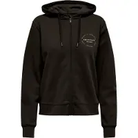 Only Play Sportief sweatvest 'ONPCava' chocoladebruin / rosa / wit