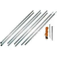 Eurotrail Luifelset Aluminium 200cm - 4 delig - 2 stuks