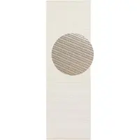 Hanse Home Balkonkleed - Nature Creme/Wit 80x450cm