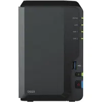 Synology DS223 - NAS - Western Digital RED 4TB (2x 2TB)