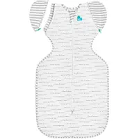 Love to Dream Babyslaapzak Swaddle Up - Inbakeren afbouwen - Baby 6-9 maanden - 8.5-11 kg - All Season - 1.5 TOG - Wit