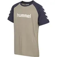 Hummel kindersportshirt met Hmljr-logo, T-shirt met korte mouwen 229742