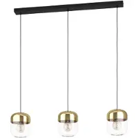 Eglo Maryvilla Hanglamp - E27 - 87 cm - Goud/Zwart