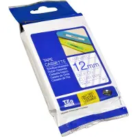 Brother TZe-133 Tape Blauw op transparant (12 mm)