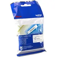 Brother M-K233BZ tape blauw op wit 12mm x 8m (origineel)