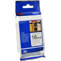 Brother TZe-N241 Tape Zwart op wit (18 mm)