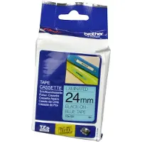 Brother TZe-551 Tape Zwart op blauw (24 mm)
