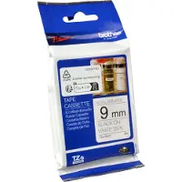 Brother TZe-N221 Tape Zwart op wit (9 mm)