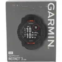 Garmin Instinct 3 Solar Zwart 50 mm