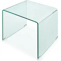 En.casa Bijzettafel Varlofrek gehard glas 50x50x50 cm transparant []