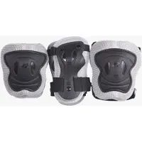 K2 Skates Pad Set, beschermingsset, junior, grijs