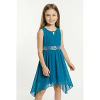 Bonprix Chiffon jurk met pailletten maat 158