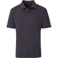 Casa Moda's Regular Fit Polo shirt Korte mouw antraciet