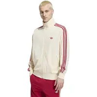 Adidas Sweatvest 'Firebird' chamois / karmijnrood