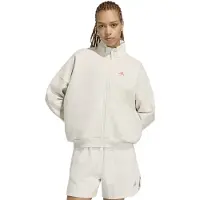Adidas Sportief sweatvest 'Studio' rosa / offwhite / wolwit