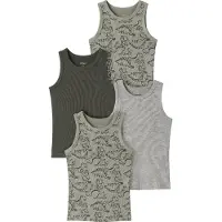 Name it - NKMTANK TOP 4P AOP NOOS - Jongens - Onderhemden