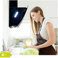 Klarstein Clara 60 Afzuigkap glas 509 m³/h touch sfeerlicht