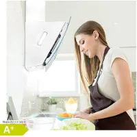 Klarstein Clara 90 Afzuigkap glas 509 m³/h touch sfeerlicht