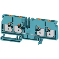 Weidmuller 2881460000 Doorgangsserieklem Steekklem Blauw 50 stuk(s)