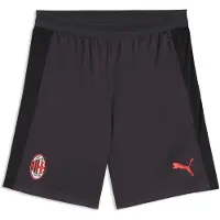 Puma AC Milan Trainingsbroekje 2026-2027 Donkergrijs Rood