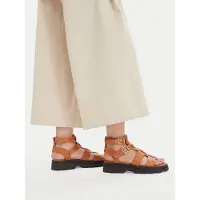 Clarks Dames Orinoco 3 Cove Sandalen Tan Leather