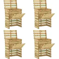 vidaXL Schuifdeur ORKDAL 86 x 198,5 cm Massief grenenhout Naturel