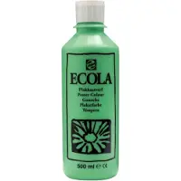 Talens Ecola plakkaatverf flacon van 500 ml, lichtgroen