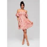 OMBRE Jurk 'Cindy' rosa