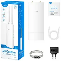 Cudy LT500 Outdoor 4G Wi-Fi Router, LTE Cat4, AC1200