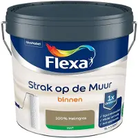 Flexa - Strak Op De Muur Binnen Mat - 100% Helmgras - Mengverf - 5 L